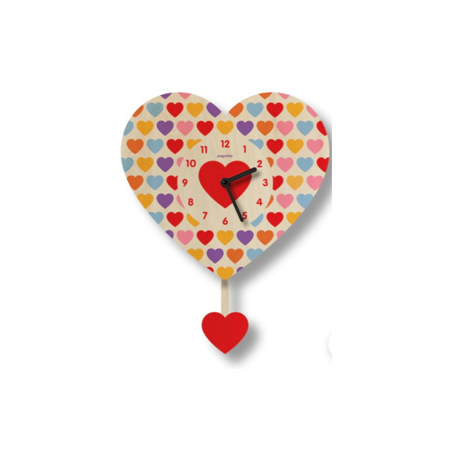 Heart Shaped Pendulum Clock