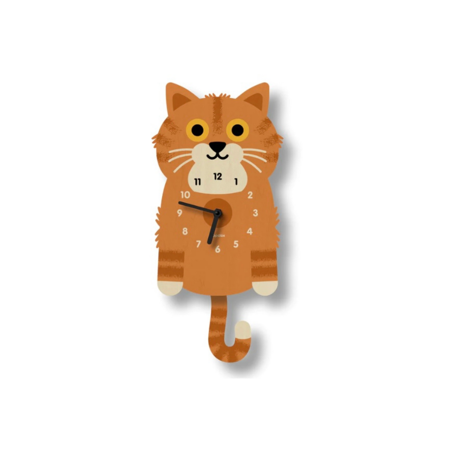 Kitten Pendulum Clock
