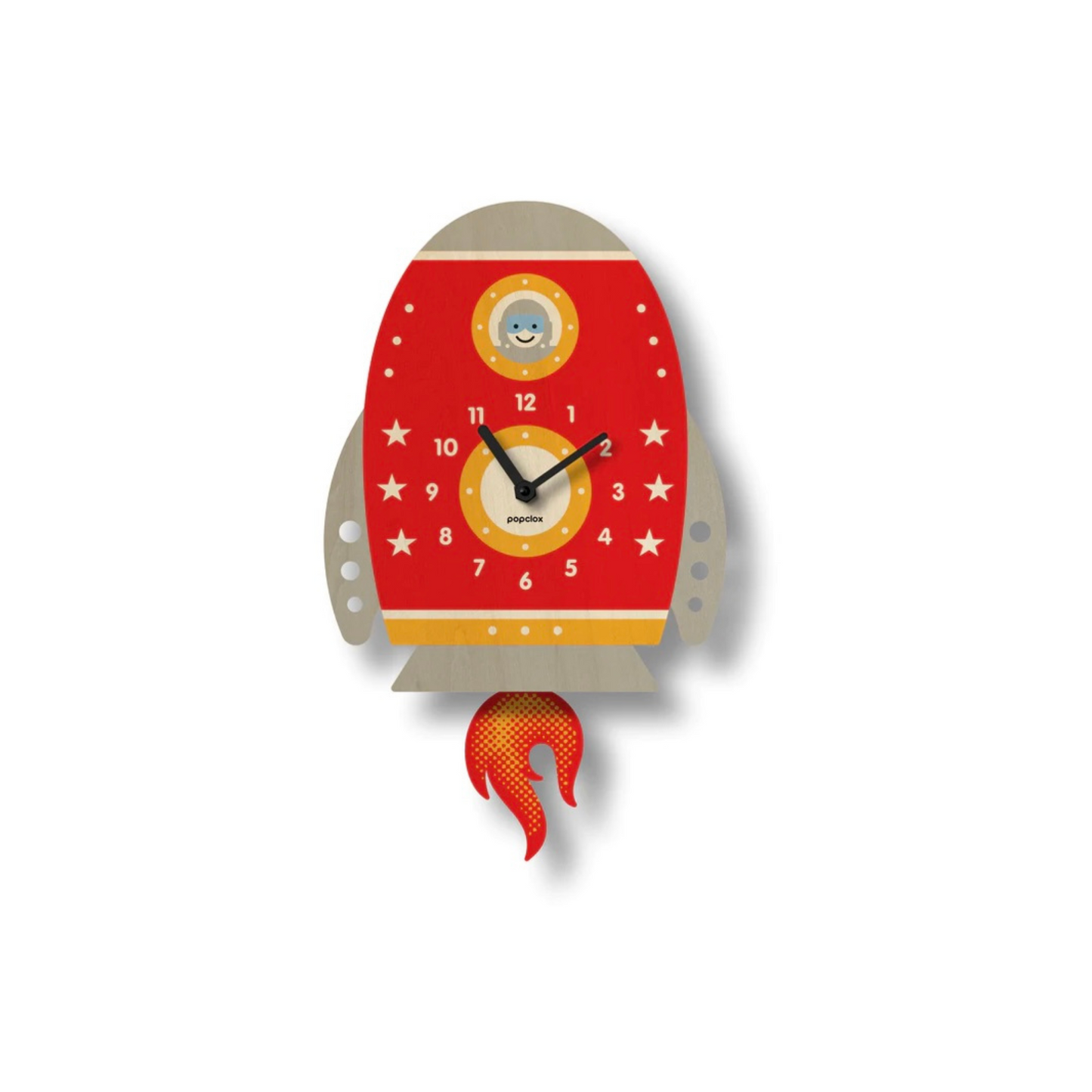 Rocketship Pendulum Clock