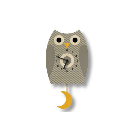 Owl Pendulum Clock