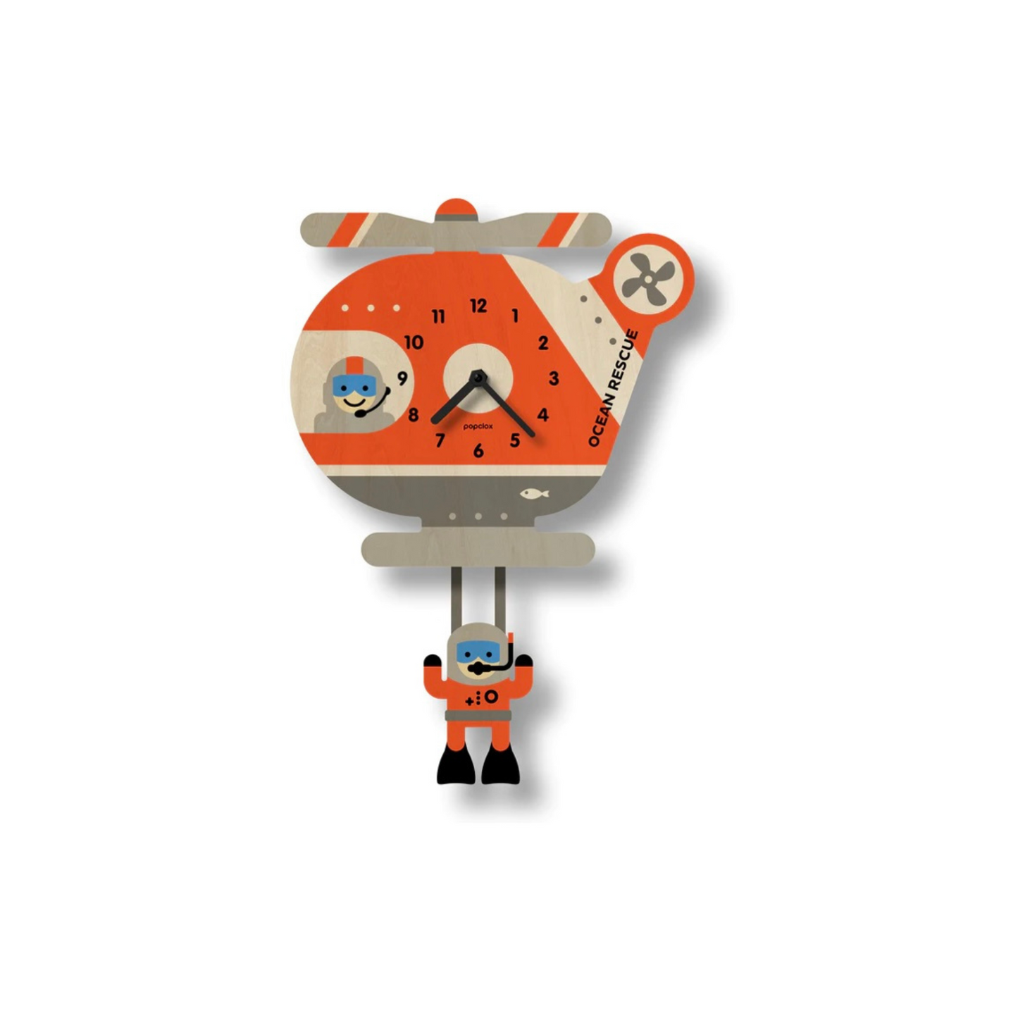 Helicopter Pendulum Clock