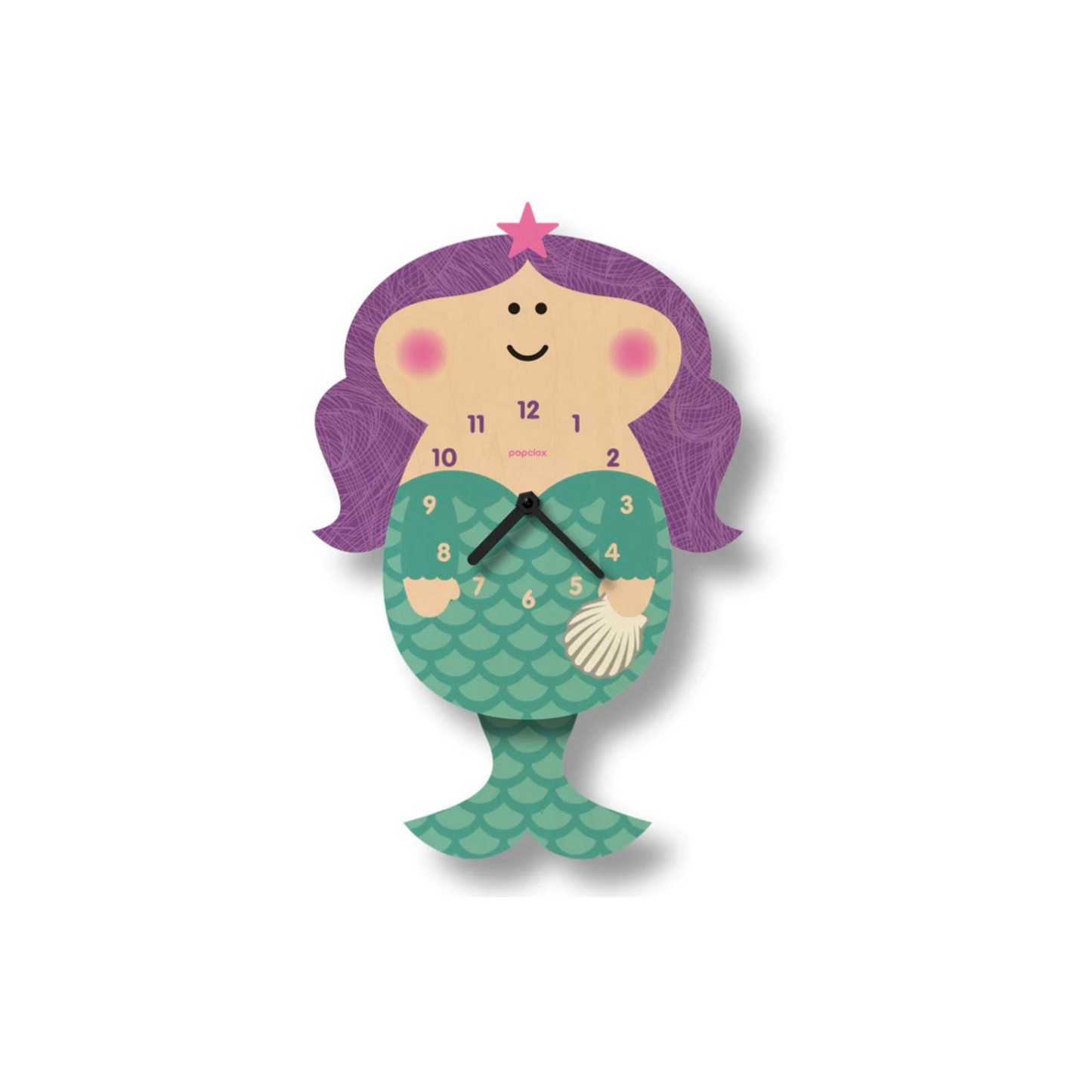 Mermaid Pendulum Clock