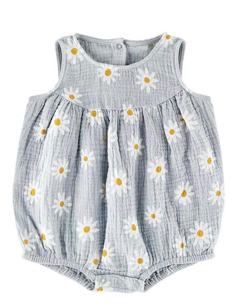 Sleeveless Romper Daisy
