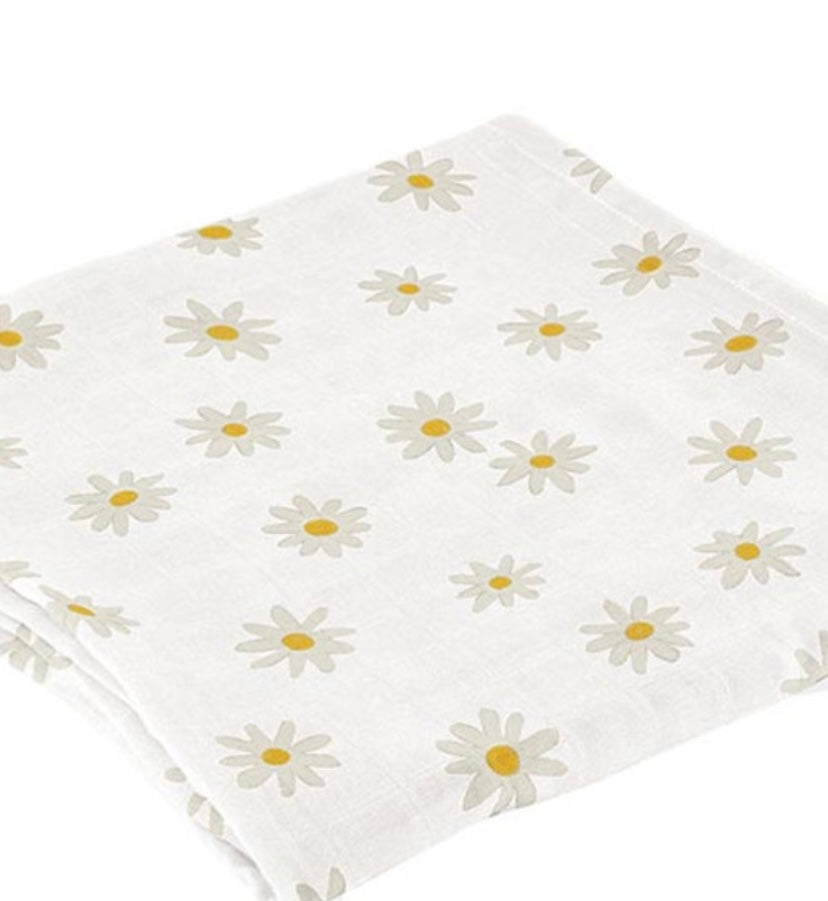 Swaddle Blanket Daisy