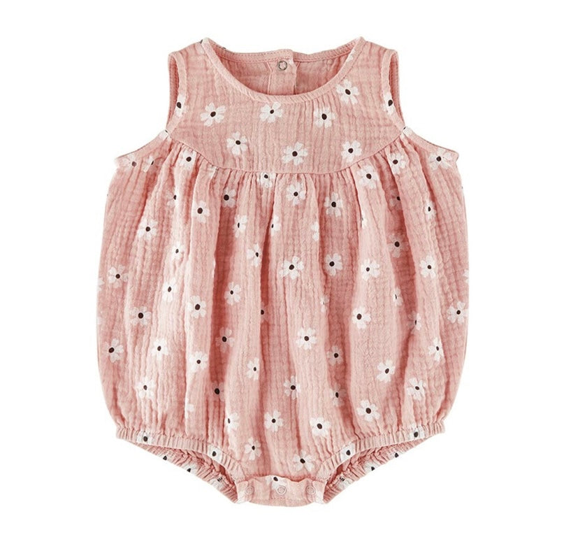 Sleeveless Romper Daisy