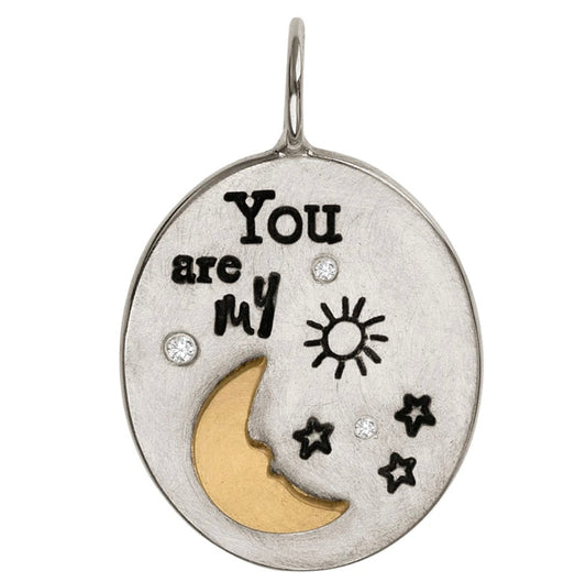 Heather Moore Sun, Moon and Stars Charm