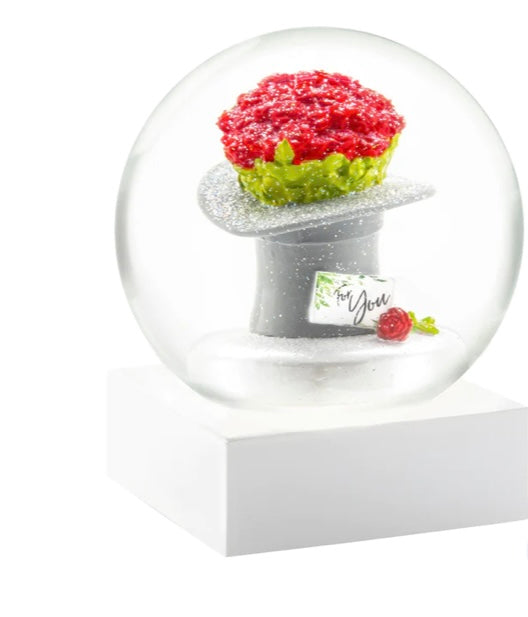 Rose Bouquet Snow Globe
