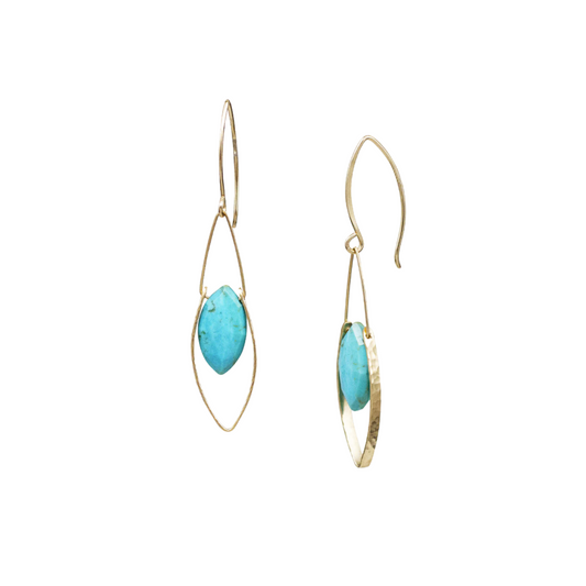 Mona Earring- Turquoise