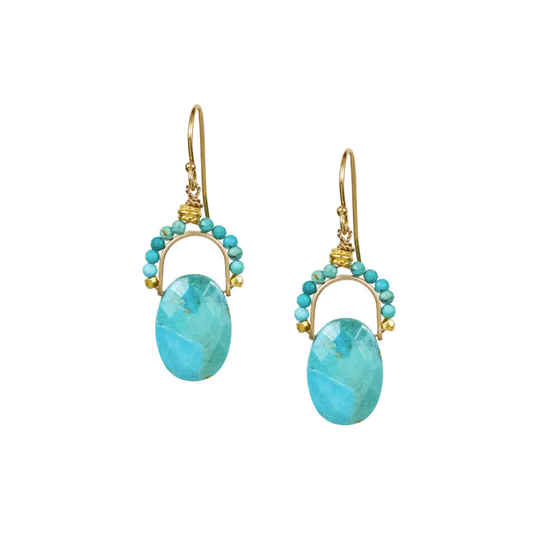 Nuri Earring- Turquoise