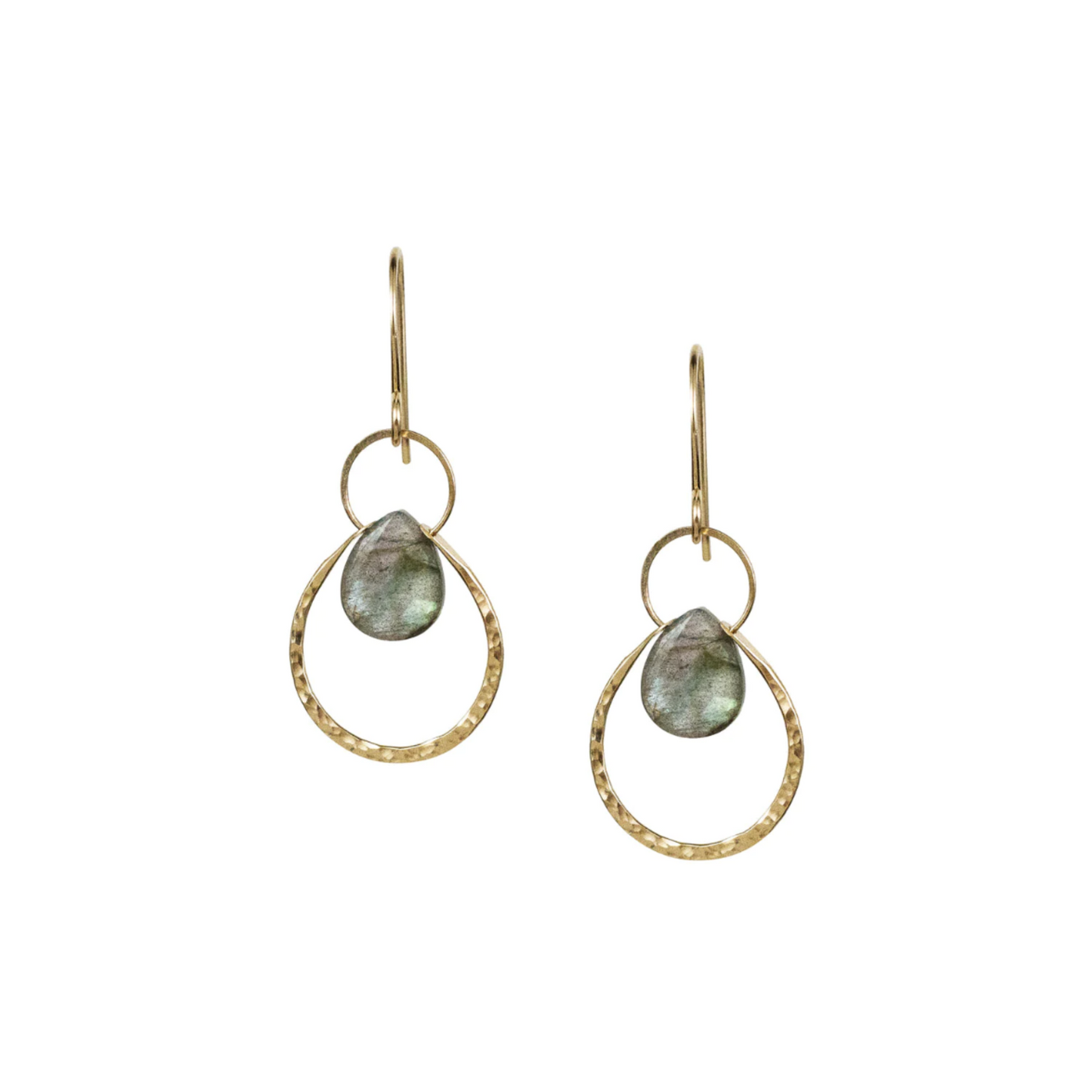 Ophelia Earring- Labradorite
