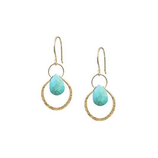 Ophelia Earring- Turquoise