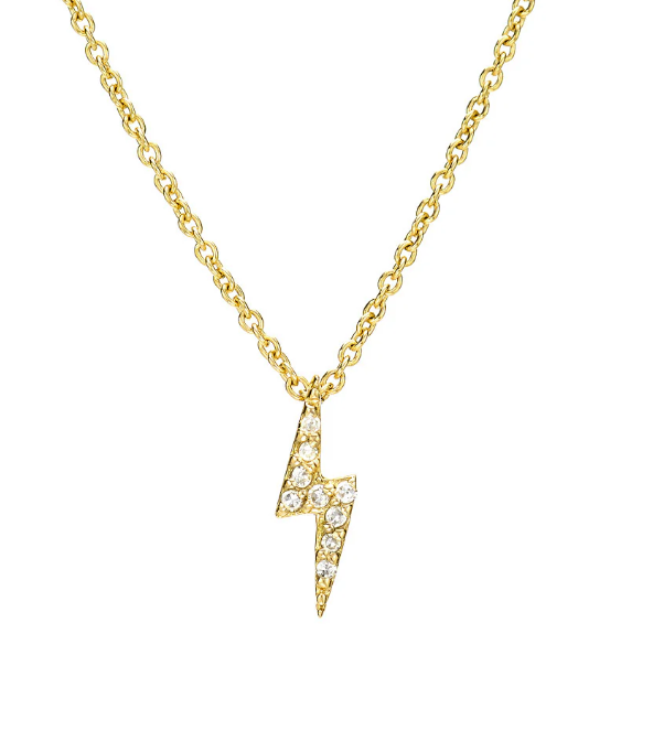Mini Lightning Bolt Necklace
