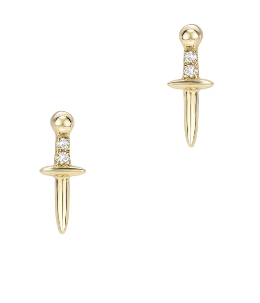 Mini Dagger Post Earring