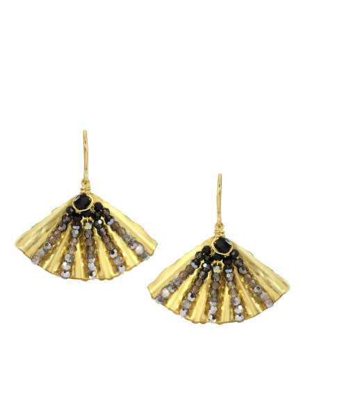 Deco Fan Earrings