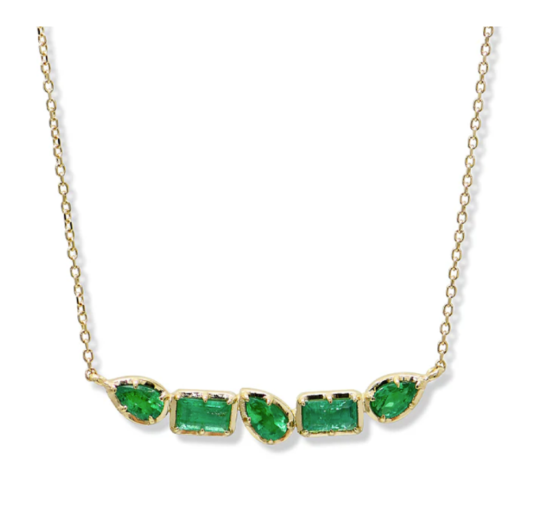 Melia Rachel Linea Bar Necklace