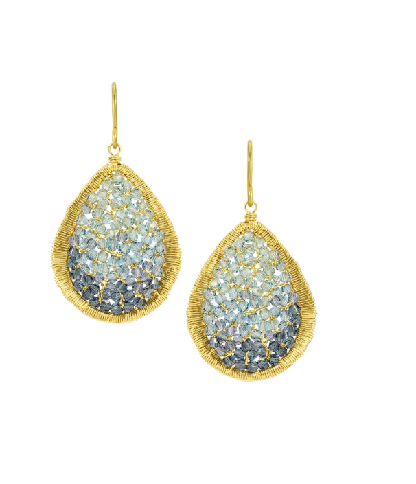 AGEAN OMBRÉ MOSAIC EARRINGS