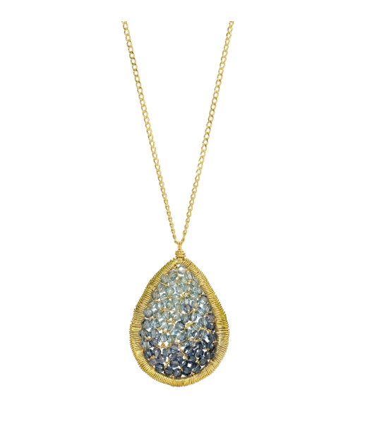 AGEAN OMBRE MOSAIC NECKLACE
