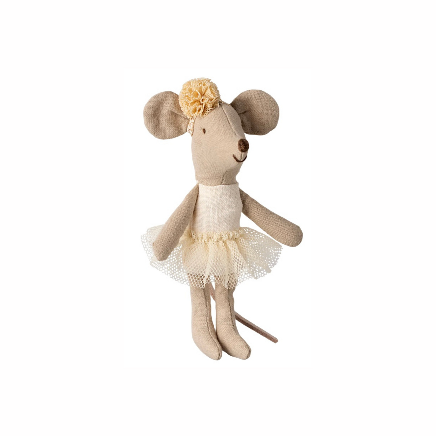 Ballerina Mouse, Little Sister - Cream