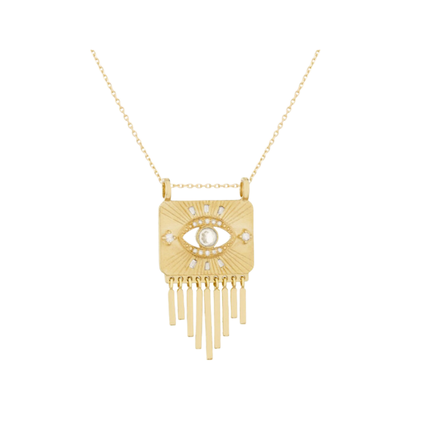 Celine Daoust Eye Plate Necklace