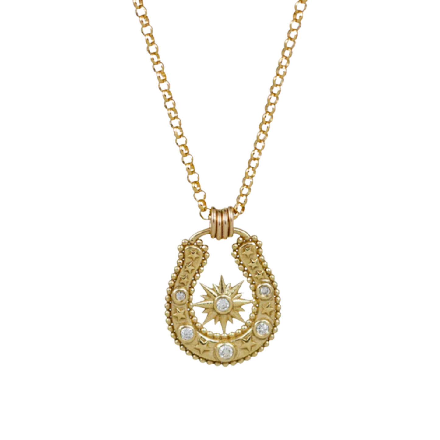 Celestial Horseshoe Necklace