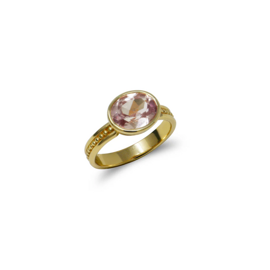Anzie Classique Oval Dew Drop Band Ring