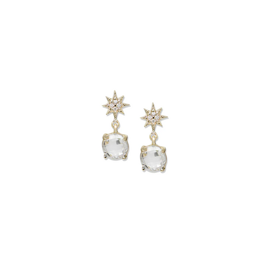 Anzie Aztec North Star Drop Earrings