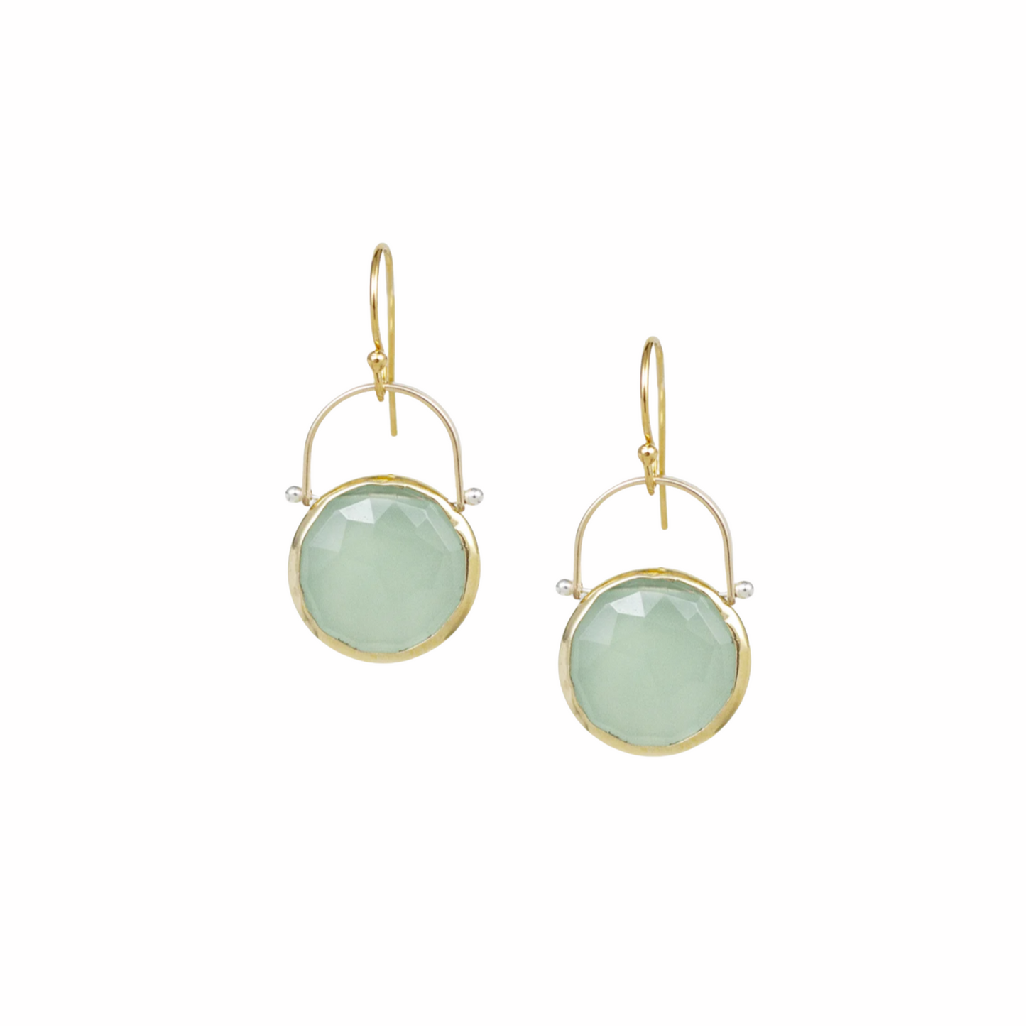 Dipsea Earring- Aqua Chalcedony