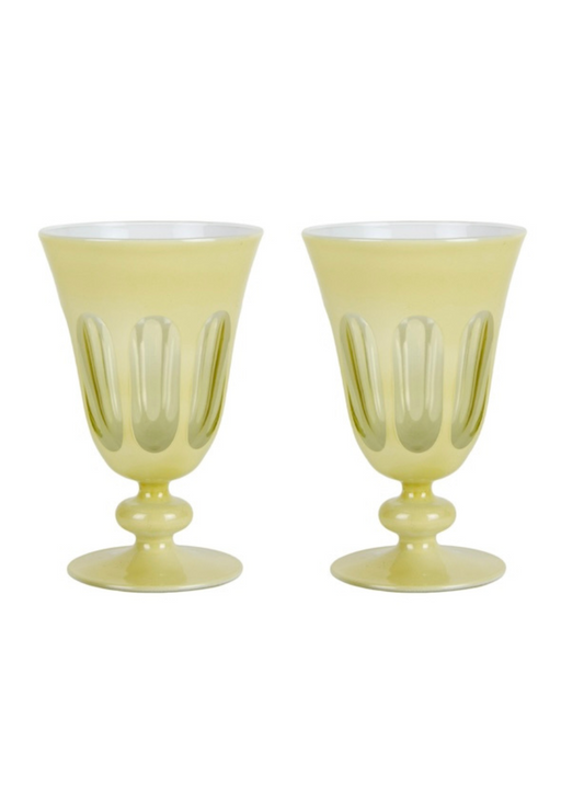 Colorful Glassware Tulip