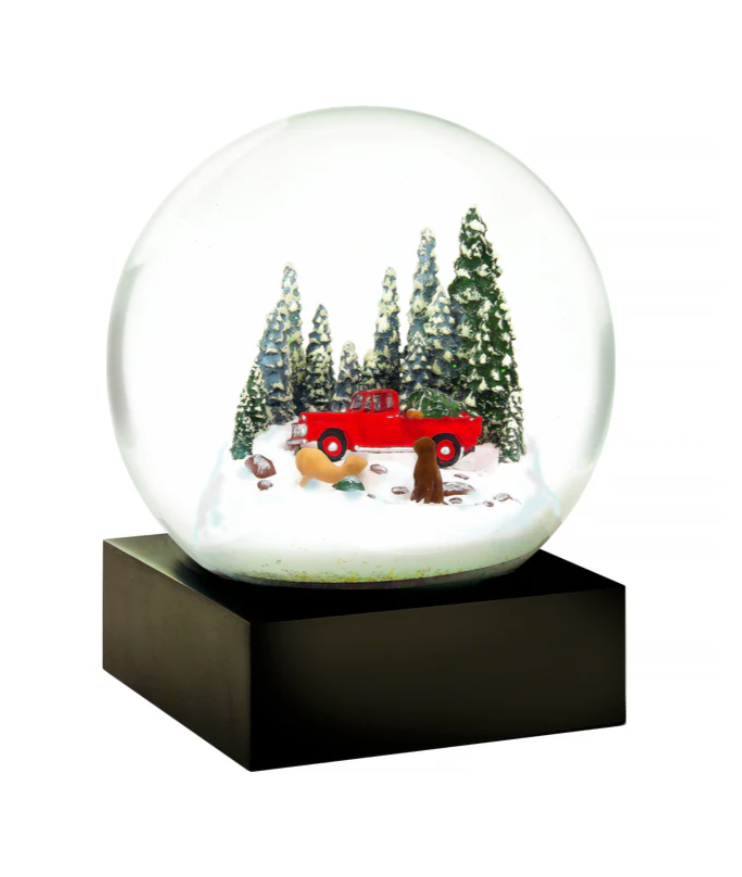 Red Truck Snow Globe