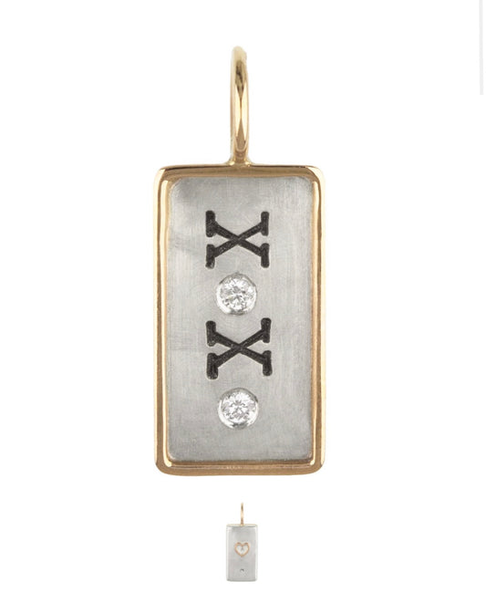 Heather Moore XOXO ID Tag