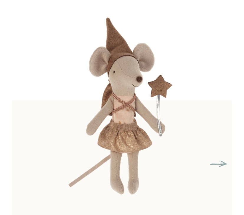 Tooth Fairy Mouse in Matchbox