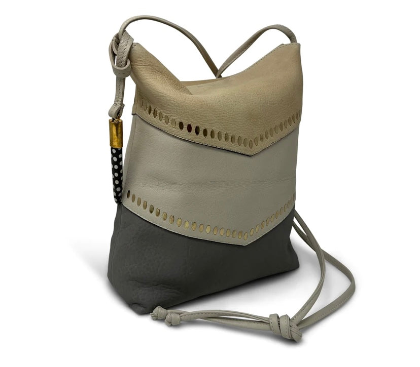 Kempton Chevron Stud Sling Pouch