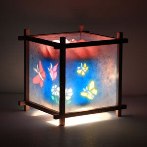 Woogie Lamp - Children's Spinning Lamp-Butterlies
