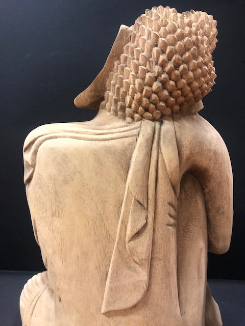 Teak Resting Buddha