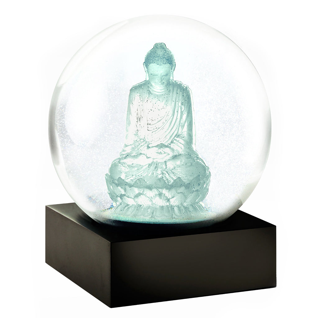 Crystal Buddha Snow Globe