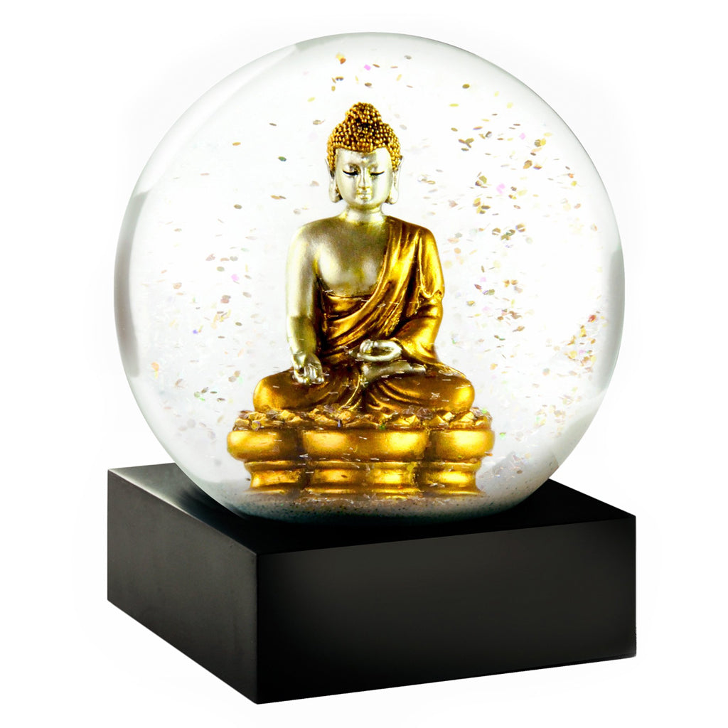 Gold Buddha Snow Globe