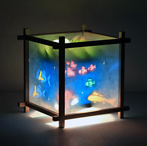 Woogie Lamp - Children's Spinning Lamp-Fish – Sedoni Gallery