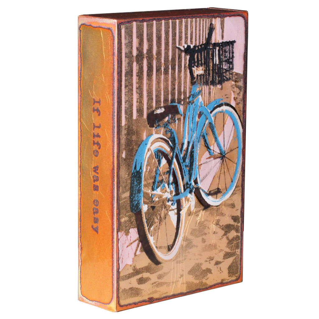 Copper Tile - Spirittile, Houston LLew, glass art, copper art, quote art,