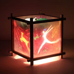 Woogie Lamp - Children's Spinning Lamp- Ballerina