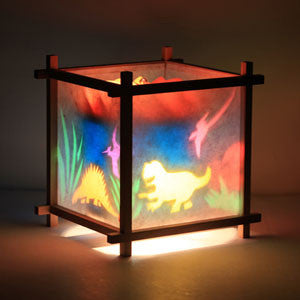 Woogie Lamp - Children's Spinning Lamp-Dinosaurs