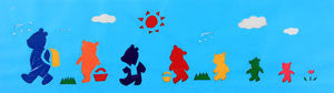 Woogie Lamp - Children's Spinning Lamp-Bears