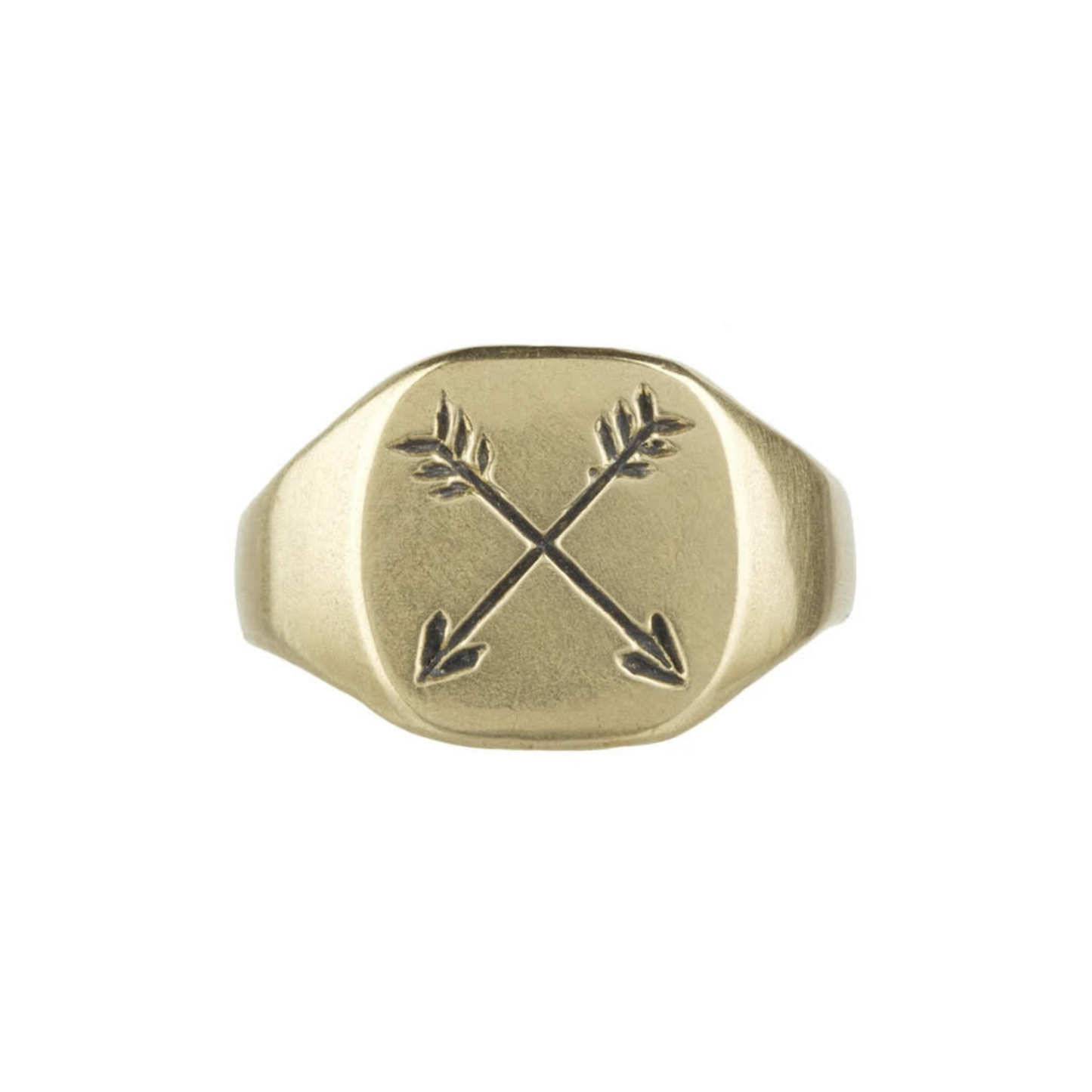 Brass Signet Ring