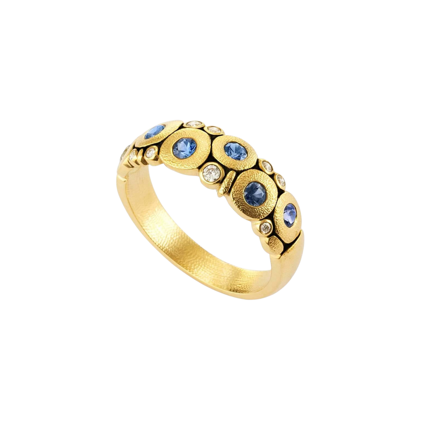 Alex Sepkus Blue Candy Dome Ring