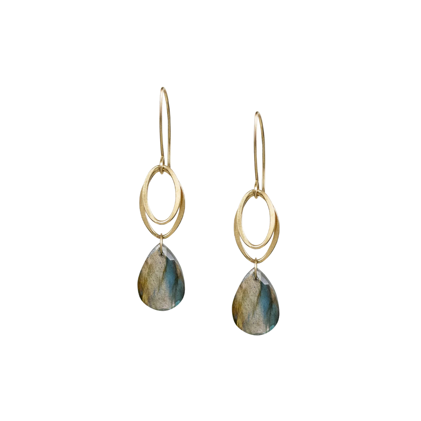 Fiona Earring- Labradorite