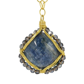 Kyanite Fob Necklace