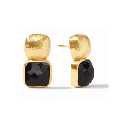 Catalina Gold Gemstone Earring