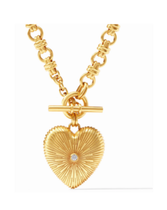 Esme Gold Heart Necklace