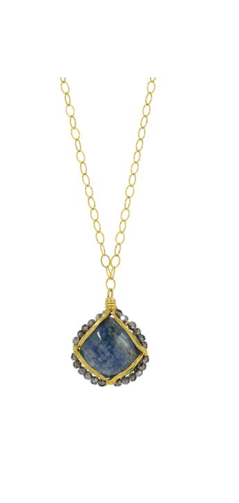 Kyanite Fob Necklace