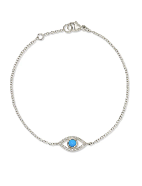Classique Pave Evil Eye Bracelet