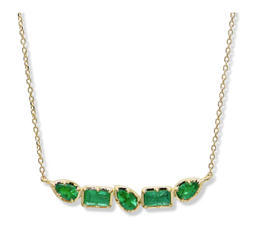 Melia Rachel Linea Bar Necklace
